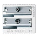 Hegyező, kétlyukú, fém, STAEDTLER "510 20"