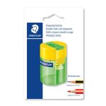 Hegyező, kétlyukú, STAEDTLER "511 006", vegyes színek