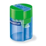 Hegyező, kétlyukú, tartályos, STAEDTLER "512", vegyes színek