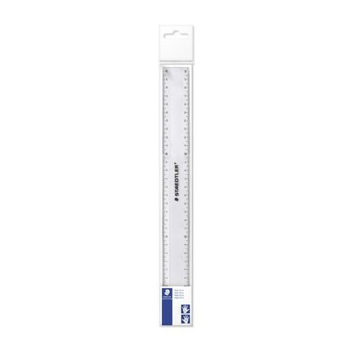 Vonalzó, műanyag, 30 cm, STAEDTLER