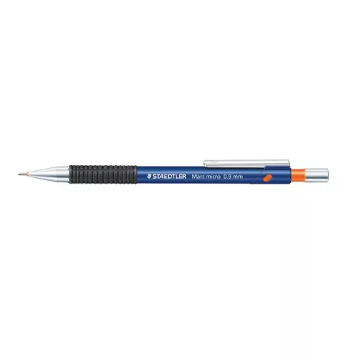 Nyomósirón, 0,9 mm, STAEDTLER "Mars micro 775", kék