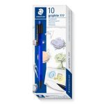 Nyomósirón, 0,5 mm, STAEDTLER "Graphite 777", kék