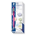 Nyomósirón, 0,5 mm, STAEDTLER "Graphite 777", magenta