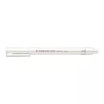 Dekormarker, 1-2 mm, kúpos, STAEDTLER "8323", fehér