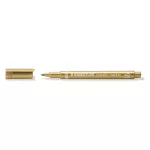 Dekormarker, 1-2 mm, kúpos, STAEDTLER "8323", arany