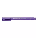 Dekormarker, 1-2 mm, kúpos, STAEDTLER "8323", metál lila