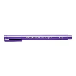   Dekormarker, 1-2 mm, kúpos, STAEDTLER "8323", metál lila