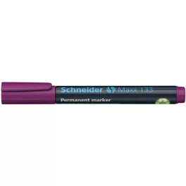   Alkoholos marker, 1-4 mm, vágott, SCHNEIDER "Maxx 133", lila