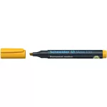 Alkoholos marker, 1-4 mm, vágott, SCHNEIDER "Maxx 133", sárga
