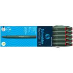 Rostirón, 0,8 mm, SCHNEIDER "Topwriter 157", piros