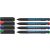 Alkoholos marker készlet, OHP, 0,4 mm, SCHNEIDER "Maxx 220 S", 4 különböző szín