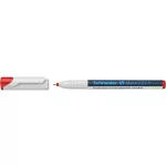 Alkoholmentes marker, OHP, 0,4 mm, SCHNEIDER "Maxx 221 S", piros