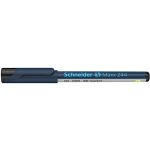 Alkoholos marker, CD/DVD, 0,7 mm, SCHNEIDER "Maxx 244", fekete