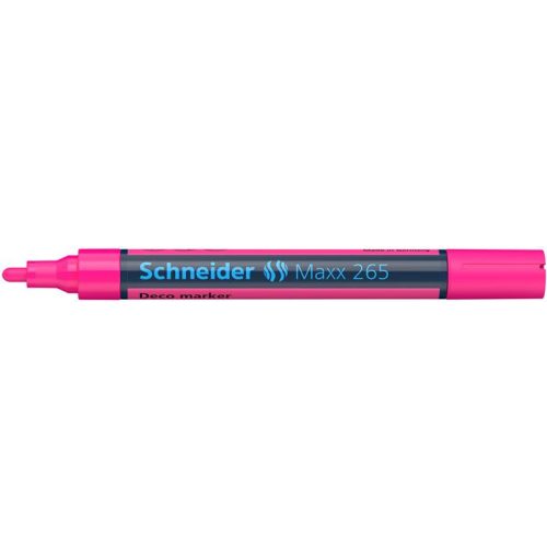 Krétamarker, 2-3 mm, SCHNEIDER "Maxx 265", rózsaszín