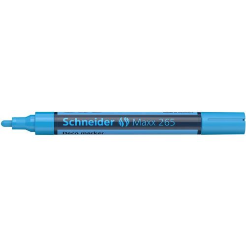 Krétamarker, 2-3 mm, SCHNEIDER "Maxx 265", világos kék