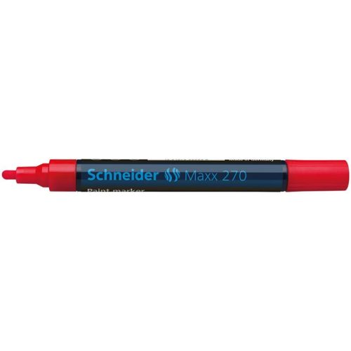 Lakkmarker, 1-3 mm, SCHNEIDER "Maxx 270", piros