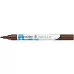Dekormarker, akril, 2 mm, SCHNEIDER "Paint-It 310", barna