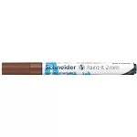 Dekormarker, akril, 2 mm, SCHNEIDER "Paint-It 310", barna