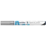 Dekormarker, akril, 2 mm, SCHNEIDER "Paint-It 310", ezüst