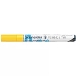 Dekormarker, akril, 2 mm, SCHNEIDER "Paint-It 310", sárga