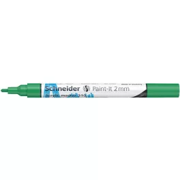   Dekormarker, akril, 2 mm, SCHNEIDER "Paint-It 310", zöld