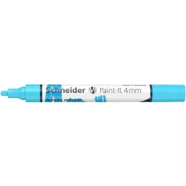   Dekormarker, akril, 4 mm, SCHNEIDER "Paint-It 320", pasztellkék