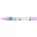 Dekormarker, akril, 4 mm, SCHNEIDER "Paint-It 320", pasztell-lila