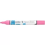 Dekormarker, akril, 4 mm, SCHNEIDER "Paint-It 320", pasztellrózsaszín