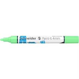   Dekormarker, akril, 4 mm, SCHNEIDER "Paint-It 320", pasztellzöld