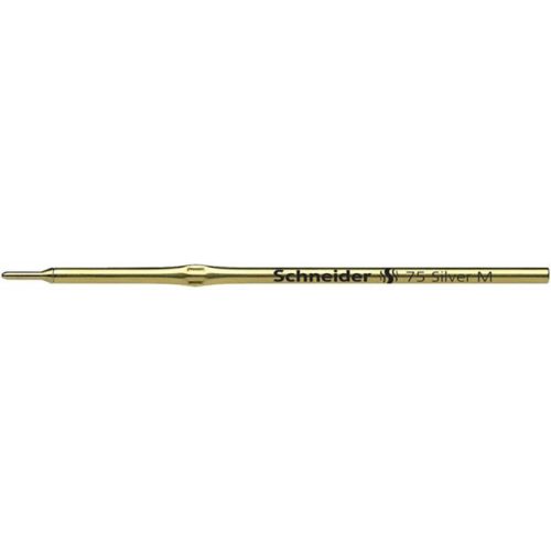 Golyóstollbetét, 0,5 mm, SCHNEIDER "75 Silver", ezüst