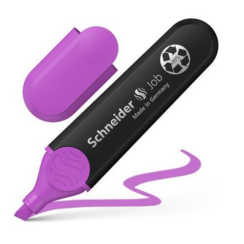 Szövegkiemelő, 1-5 mm, SCHNEIDER "Job 150", lila