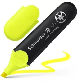   Szövegkiemelő, 1-5 mm, SCHNEIDER "Job 150", sárga