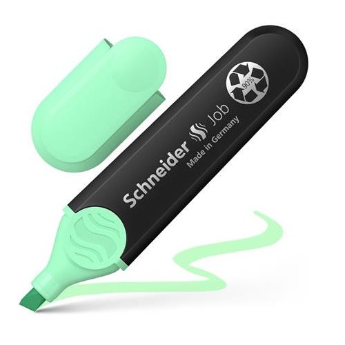 Szövegkiemelő, 1-5 mm, SCHNEIDER "Job Pastel", menta