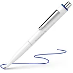 Golyóstoll, 0,5 mm, nyomógombos, SCHNEIDER "K3 Biosafe", kék
