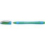 Golyóstoll, 0,7 mm, kupakos, SCHNEIDER "Slider Memo XB", zöld