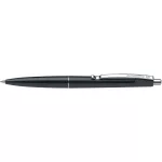 Golyóstoll, 0,5 mm, nyomógombos, SCHNEIDER "Office", fekete