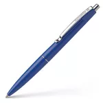 Golyóstoll, 0,5 mm, nyomógombos, SCHNEIDER "Office", kék