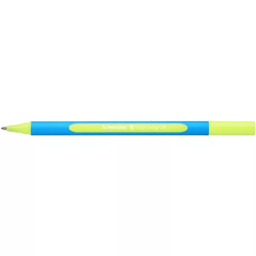 Golyóstoll, 0,7 mm, kupakos, SCHNEIDER "Slider Edge XB", sárga
