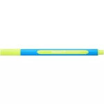 Golyóstoll, 0,7 mm, kupakos, SCHNEIDER "Slider Edge XB", sárga