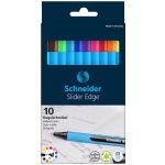Golyóstoll készlet, 0,7 mm, kupakos, SCHNEIDER "Slider Edge XB", vegyes színek