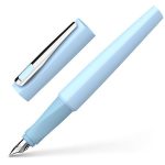 Töltőtoll, M-es, SCHNEIDER "Tomo", jégkék