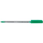 Golyóstoll, 0,5 mm, kupakos, SCHNEIDER "Tops 505 M", zöld