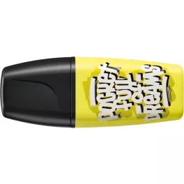   Szövegkiemelő, 2-5 mm, STABILO "Boss Mini Snooze One", sárga