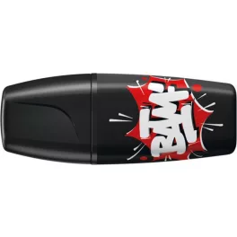   Szövegkiemelő, 2-5 mm, STABILO "Boss Mini Snooze One", fekete