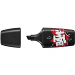 Szövegkiemelő, 2-5 mm, STABILO "Boss Mini Snooze One", fekete