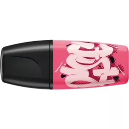   Szövegkiemelő, 2-5 mm, STABILO "Boss Mini Snooze One", rózsaszín