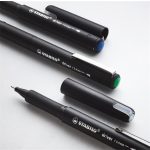 Tűfilc, 0,4 mm, STABILO "dr!ver", zöld