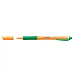 Rollertoll, 0,5 mm, STABILO "PointVisco", zöld