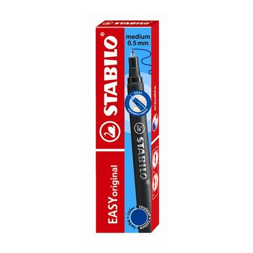 Rollertoll betét, 0,5 mm, STABILO "EASYoriginal", kék