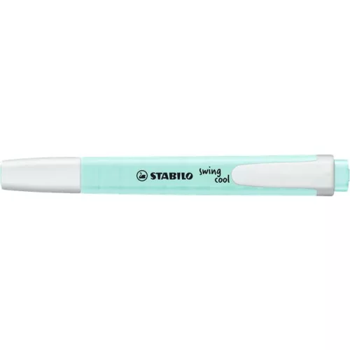 Szövegkiemelő, 1-4 mm, STABILO "Swing Cool Pastel", türkiz